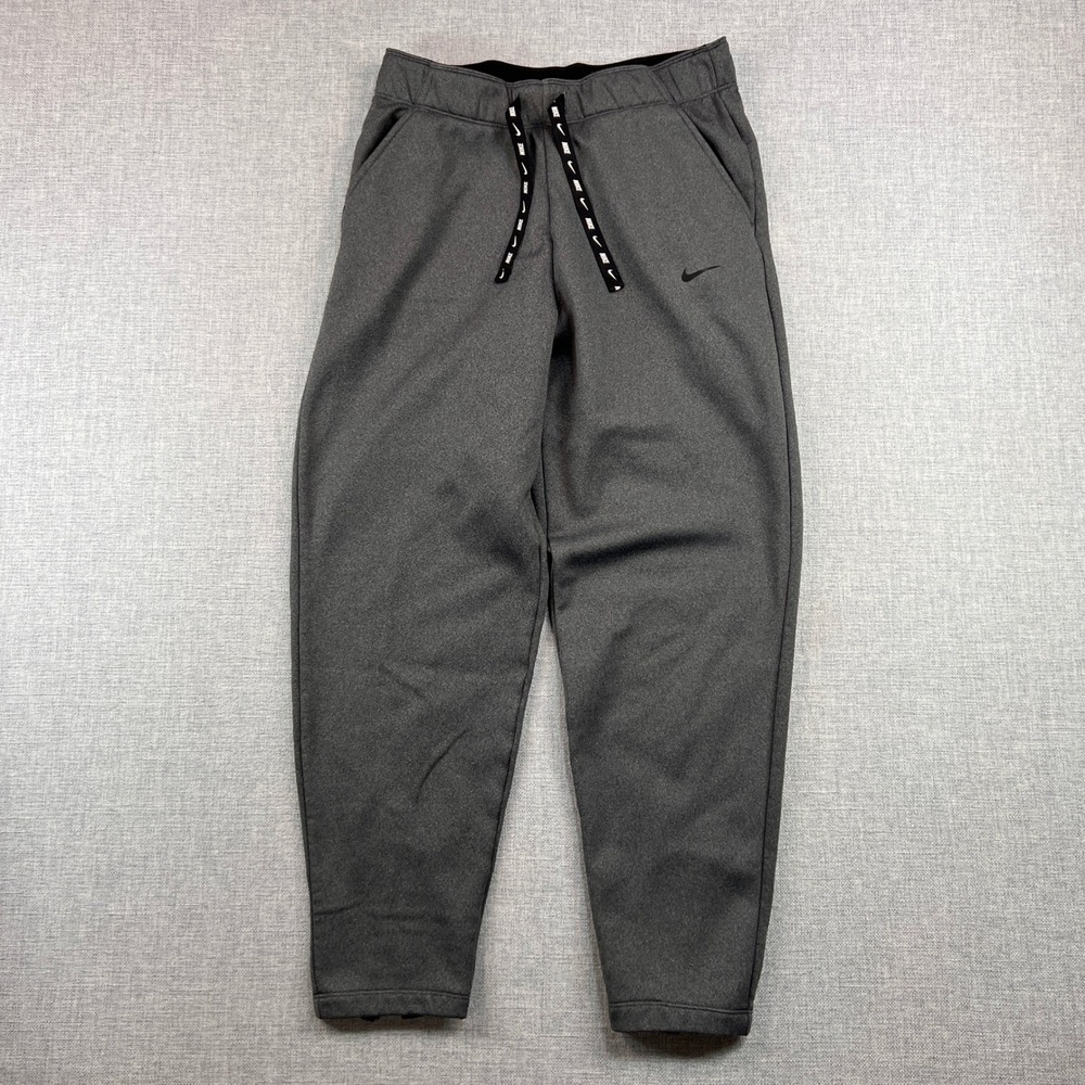 Nike Therma-FIT Sweatpants Joggers Men Small x 26 Charcoal Tapered Active BV5171